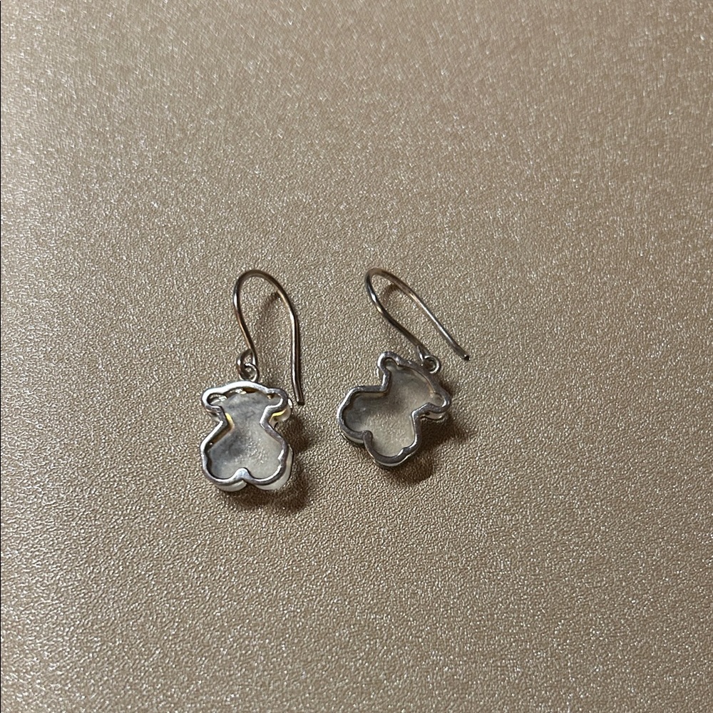 Tous silver earrings